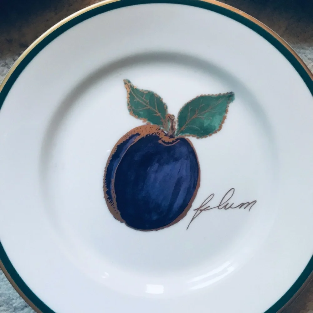 Crate & Barrel plates